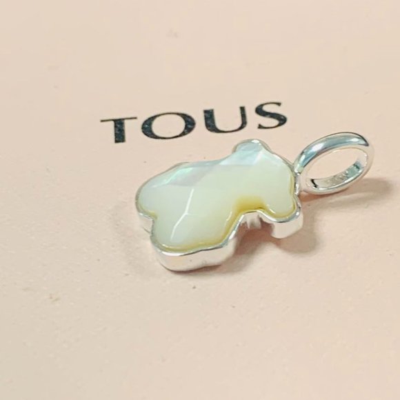 TOUS Silver and faceted mother-of-pearl TOUS Color Pendant. 1,5cm. - Picture 1 of 7